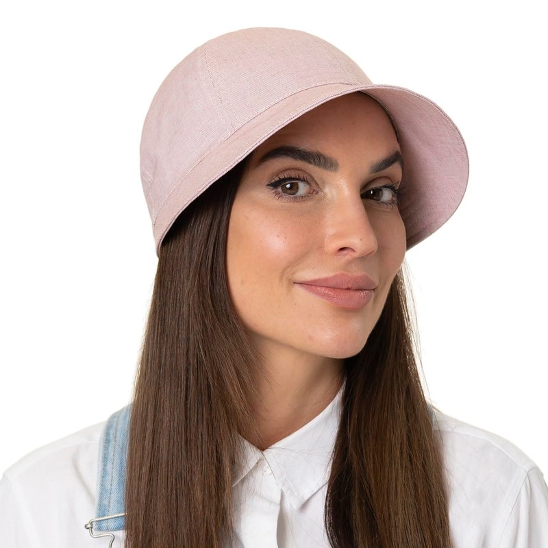 Mayser Unisex Women's Cap with UV Protection Sun Visor Cotton