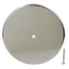 Supply Giant DD010S-W2 Wall Cleanout Cover Plate, 10-Inch, Stainless Steel,