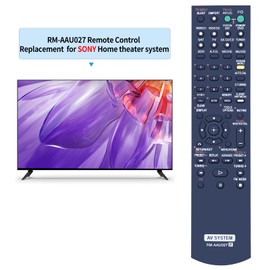 PZL RM-AAU027 RMAAU027 Remote Control for Sony Home Theatre System sub RM-AAU021 RMAAU021 STRDG520 HT7200DH HTDDW5000 HTDDW5500 HTDDW7600 HTDDW8600 STR-KM7600 STR-KM5000 SS-WP7500 STRKM7600