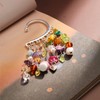 Elf Ear Cuff Colorful Tassel Single Left Non Piercing Earring