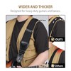 POGOLAB Guitar Strap for Electric Guitar & Bass, Wide Bass