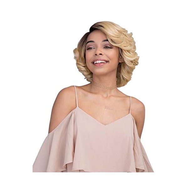 JANET COLLECTION BRAZILIAN SCENT PRE TWEEZED WIG - EMOTION (OET1B/D.GREY)