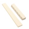 Alnicov Guitar Saddle Nut Cattle Bone Slotted for 6 String