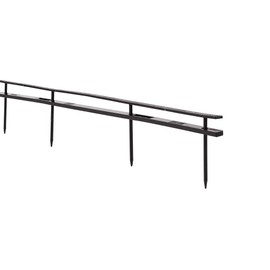 GBC Binding Spines, Reclosable, 2" Depth, 4 Pin Spines, 200 Sheet Capacity, VeloBind, Black, 25 Pack (9741630)