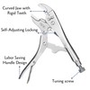 Mr. Pen- 7 Inch Curved Jaw Alloy Steel Locking Pliers
