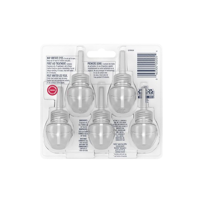 Glade Glade PlugIns Air Freshener Refill, Scented and Essential Oils