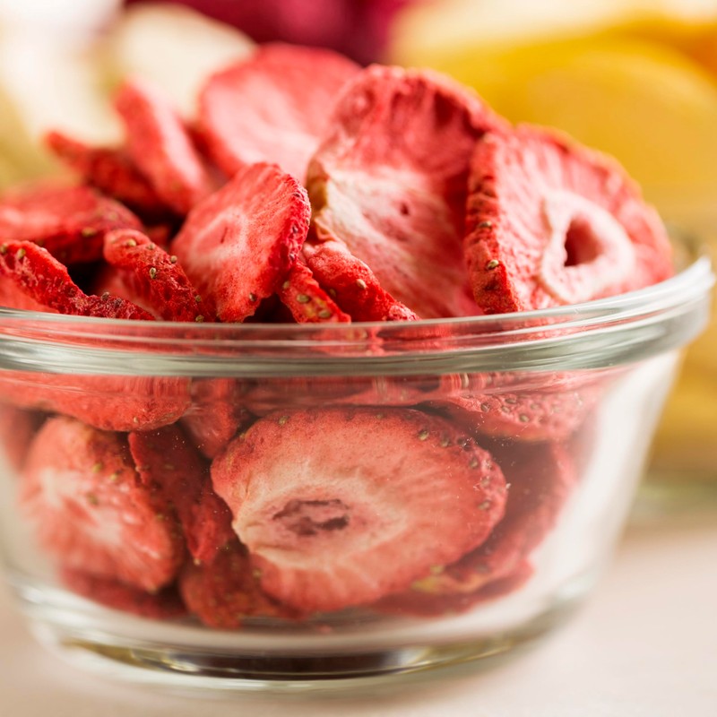 Augason Farms Freeze Dried Sliced Strawberries Can - Gluten Free