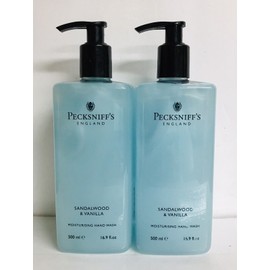 Pecksniff's 2 Bottles Pecksniff’s England Sandalwood & Vanilla Moisturising Hand Wash 16.9oz