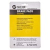 NICHE Brake Pad Set for Kawasaki Z400 Ninja 250R 300