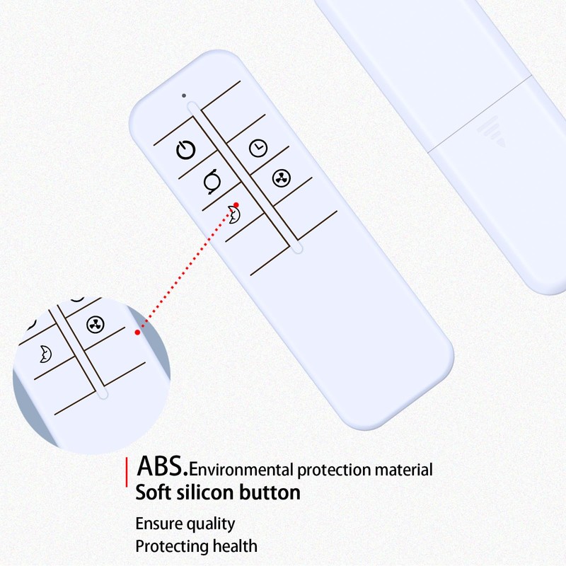ZWP 2033651 Replacement Remote Control for Lasko Oscillating Pedestal Fan
