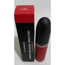 MAC Powder Kiss Liquid Lipcolour Shade 987 M-A-CSMASH Full Size 5ml / .17oz