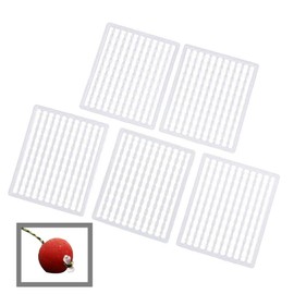 NewShot Hair Rig Bait/Boilie Dumbell Stops Translucent Clear 500 pieces for Carp Course Barbel