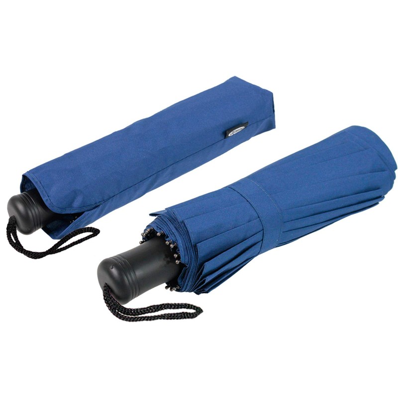 iX-brella Pocket Umbrella 16 Pieces with Hand Opener, blue, Pocket