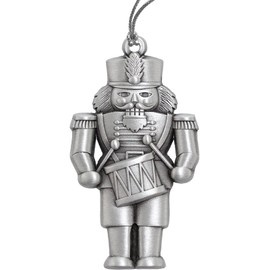 Indiana Metal Craft Beautiful Nutcracker Pewter Christmas Ornament. Made in USA