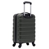 Wrangler Hardside Spinner Carry-On Luggage, Deep Depth, 22-Inch