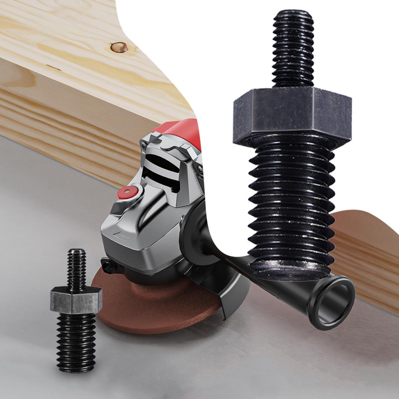 Angle Grinder Extension Shaft,Woodworking Grinding Attachments - Efficient Extension Shaft