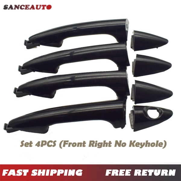 ISANCE Front Rear Left Right Outside Door Handle for Hyundai