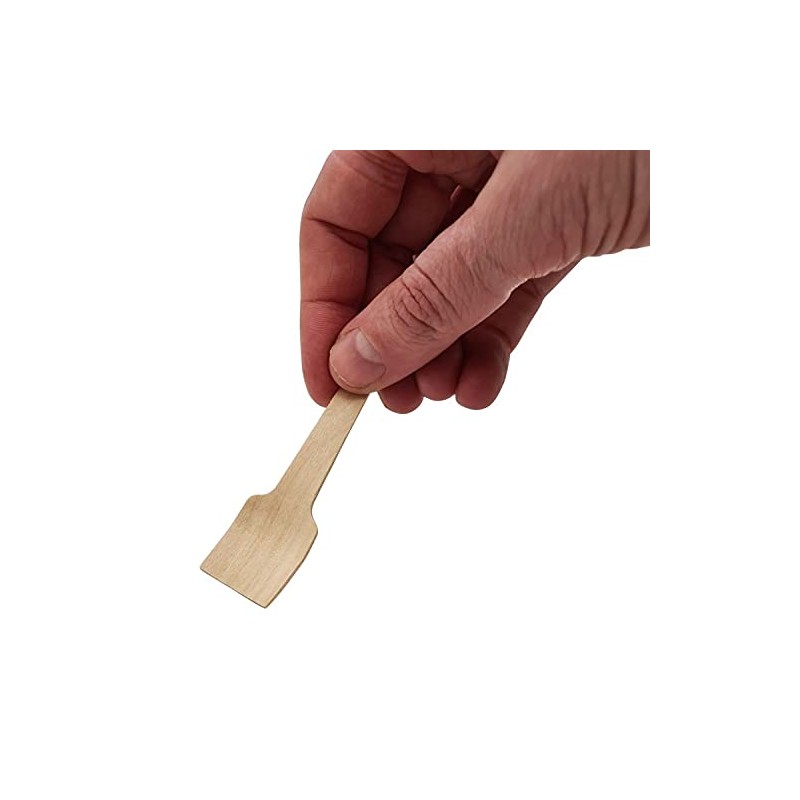 Wooden Ice Cream Spades/Spoons Biodegradeable & Disposable Pack of 100