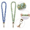 8 Piece Scrunchie Lanyard Gift Set, Butterfly ID Badge Holders