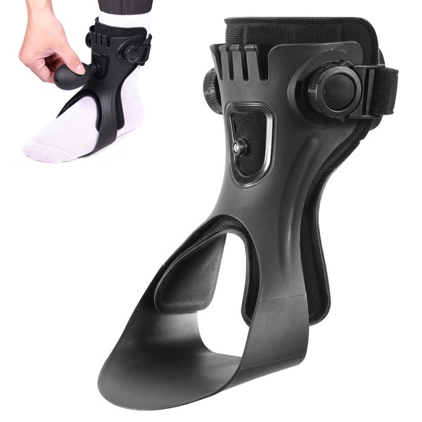 yuecan AFO Foot Drop Brace, Ankle Foot Orthosis for Men