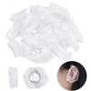 Tapas impermeables para los oídos, 100 Protectores auditivos desechables, Protectores