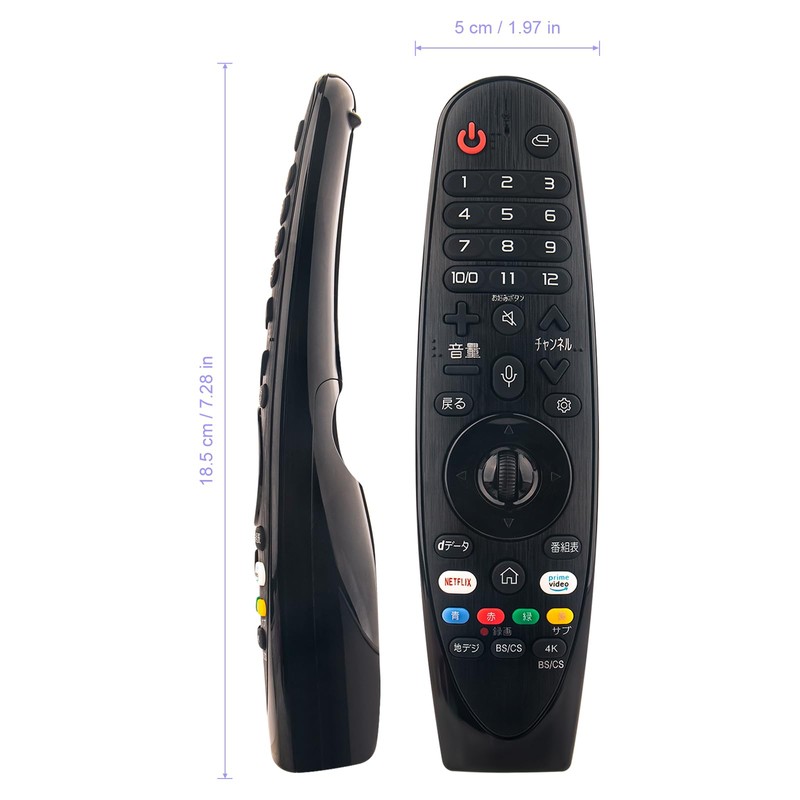 TV Remote Control AN-MR19BA MR21GB Voice Search Compatible for LG