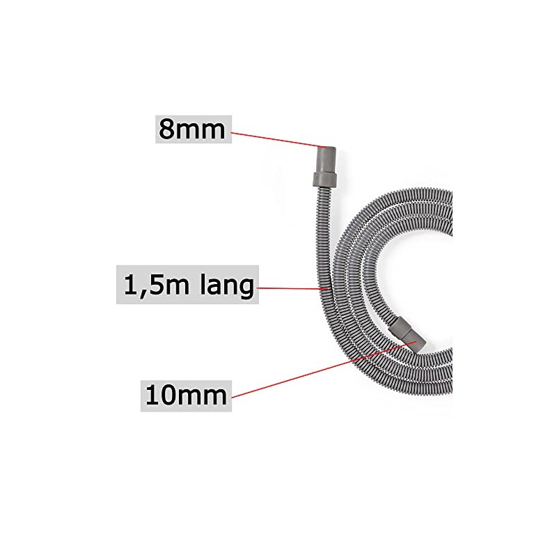 TronicXL Drain Hose 8 mm - 10 mm 1.50 m