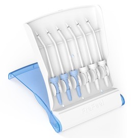 Replacement Heads for Waterpik, Replacement Picks for Water Pik Water Flosser (6 Periodontal Tips + Storage Case Bundle)