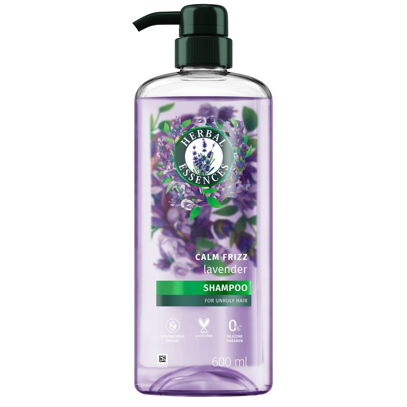 Herbal Essences Shampoo Calm Frizz Lavender Haircare 600ml