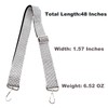 Frinnovan, Rhinestone Purse Strap Wide Adjustable Bling Crystal Bag Crossbody