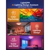 Lepro Lepro T1 AI Smart Ceiling Light 24W, Music Sync,