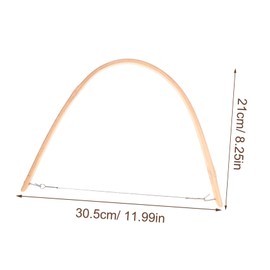Tofficu Ergonomic Bow Coping Saw for Wood Cutting Professional Woodworker Hand Saw Tool Noise Reduction
