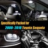 18Pc Super White 6000k Car Interior LED Light Bulb Kit