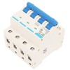 Circuit Breaker 4P MCB DIN Rail Mount Protection Switch 400V