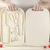 Cutting Board and Knife Set, 5 In1 Travel Cutting Board