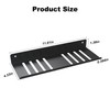 IURRDOP Small Folding Wall Shelf, 1 Pcs 12 Inch Black