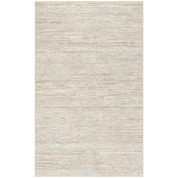 Safavieh Vintage Leather Collection VTL105B Handmade Leather Area Rug, 4'