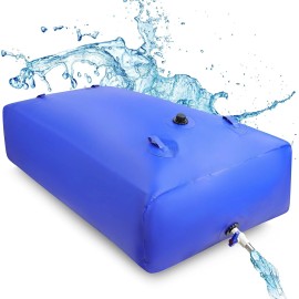 Ruralty 142 Gallon Collapsible Bladder Tank Water Storage Heavy Duty PVC - Ruralty Brand