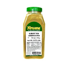 Premium Ground Oregano – 100% Natural, Gluten-Free, and Non-GMO – Perfect for Italian Seasoning, Pasta, Soups, and Marinades – Pantry Staple for Cooking with Fresh Herbs and Spices (14 oz)