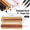 Sekonow 4pcs Pen Holder for Notebook, Zipper Journal Pen Holder