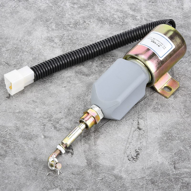 12V Fuel Shut Off Solenoid Valve Shutdown E0483310000039 for Engine