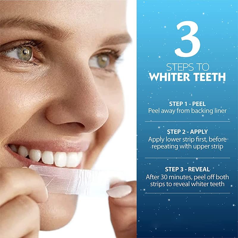 AIMALL 5d Teeth Whitening Strips Pro Safe White Tooth Clean