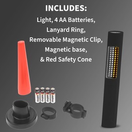 Nightstick NSP-1174-K01 LED Safety Light & Flashlight Combo Kit - White & Amber Floodlight