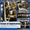 Glarks 5Pcs Universal Valve Spring Compressor with 3.5" to 9"