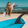 yuejuhe Removable Surfboard Fin, Universal Nylon SUP Fins with Screws