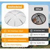Baitedelai Fire Pit Spark Screen 30 Inch Round, Heavy Duty