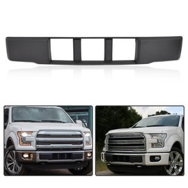 LQI Front Bumper Lower Grille Trim Panel Compatible with 2015 2016 2017 Ford F150 Black FL3Z17E810CA