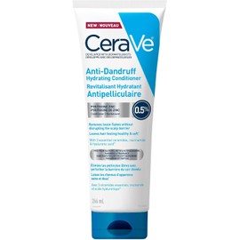 CeraVe Anti Dandruff Hydrating Conditioner, Leaves Hair Soft, Nourished & Hydrated, Relieves Itching and Flakes, pH Balanced & Sulfate-Free, Suitable For All Hair Types, Even Colour-Treated. 266mL