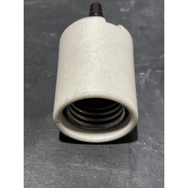 Lamp Circle F Porcelain E26 Medium Base ~ BOTTOM TURN KNOB Lamp Socket ~ UL LISTED