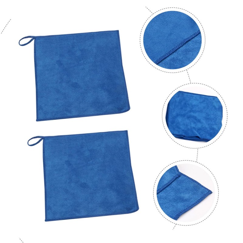 ORFOFE 4Pcs Super Absorbent Cleaning Towels Durable Drying Towels for